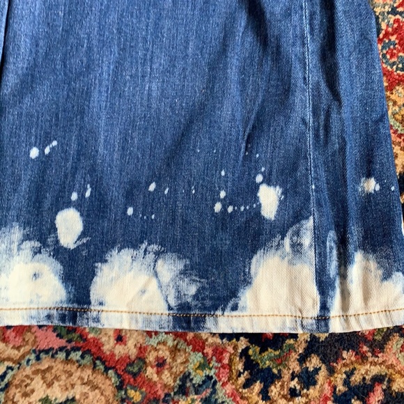 Anthro pilcro abd the letterpress cropped tie dye jeans. NWOT. Retail 140 - Picture 5 of 6